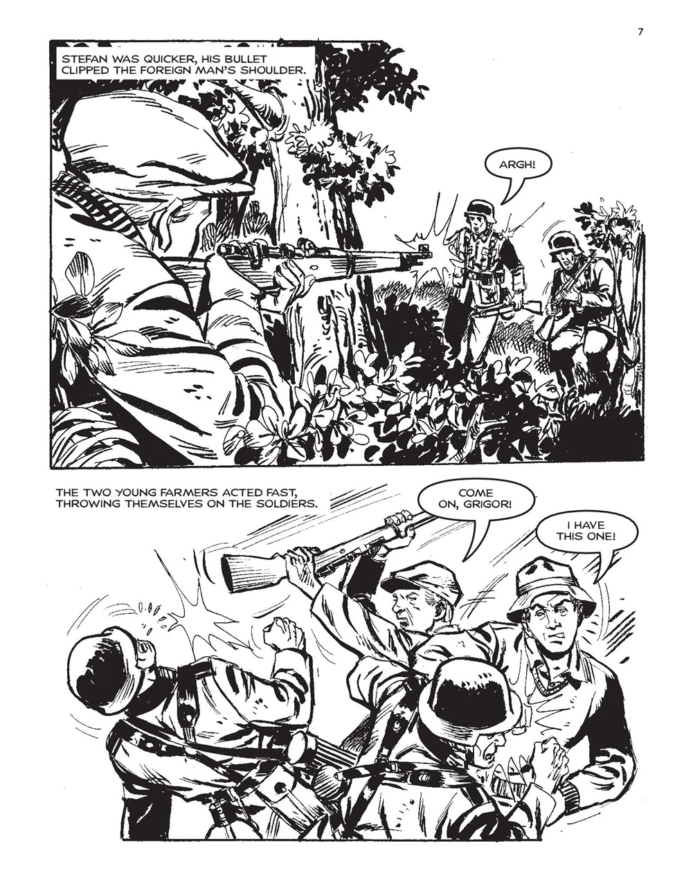 Commando Preview Pages