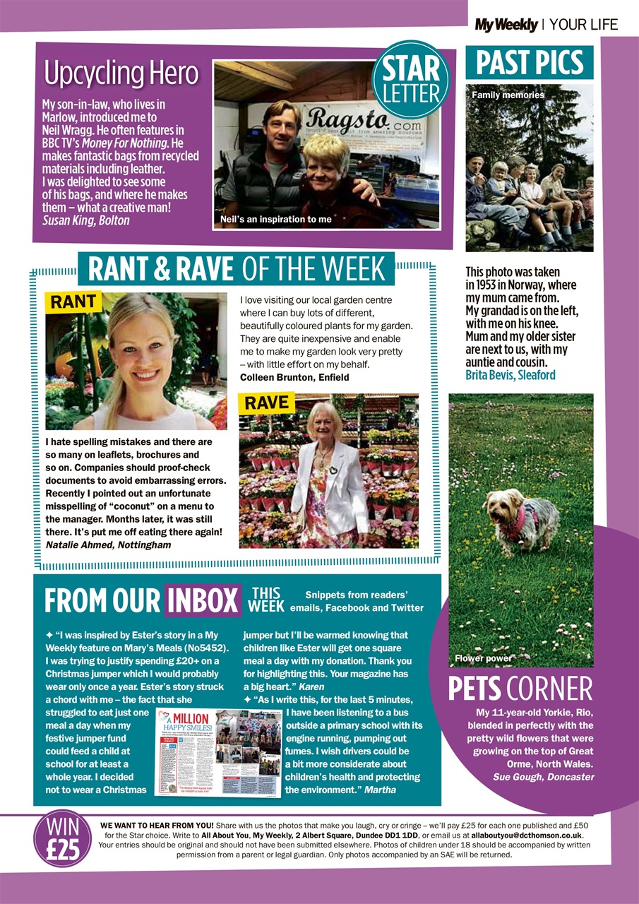 My Weekly Preview Pages