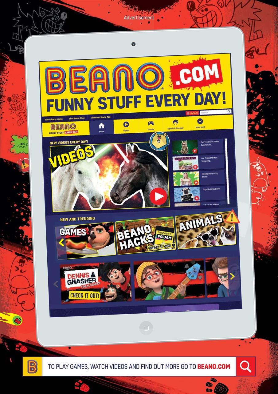 Beano Preview Pages