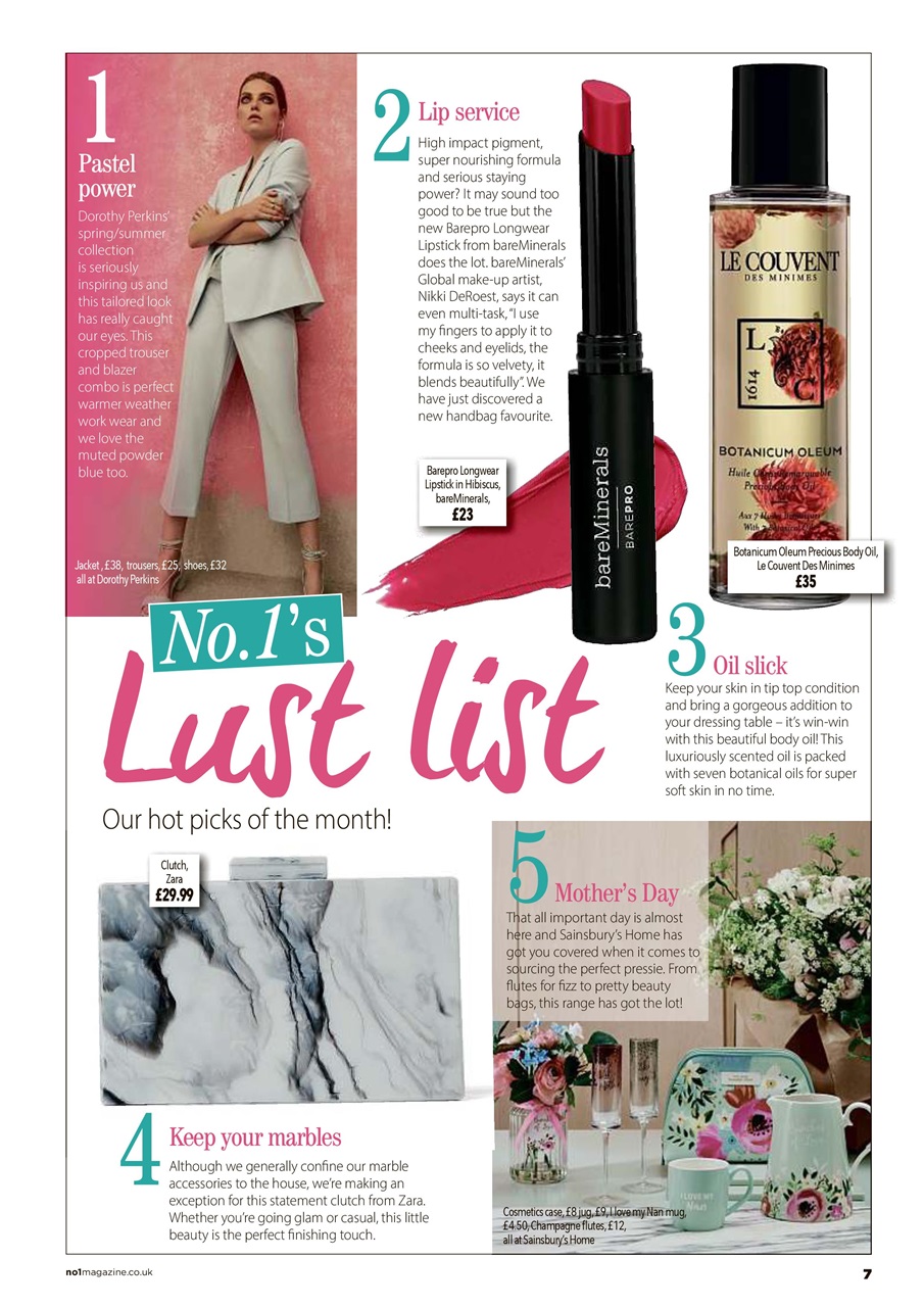 Number 1 Magazine Preview Pages