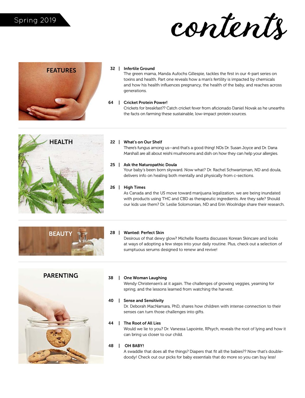 Ecoparent Magazine Preview Pages