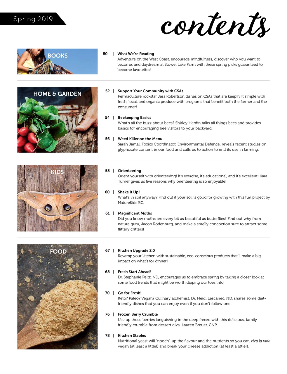 Ecoparent Magazine Preview Pages