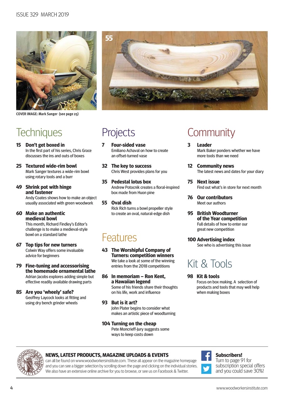 Woodturning Preview Pages