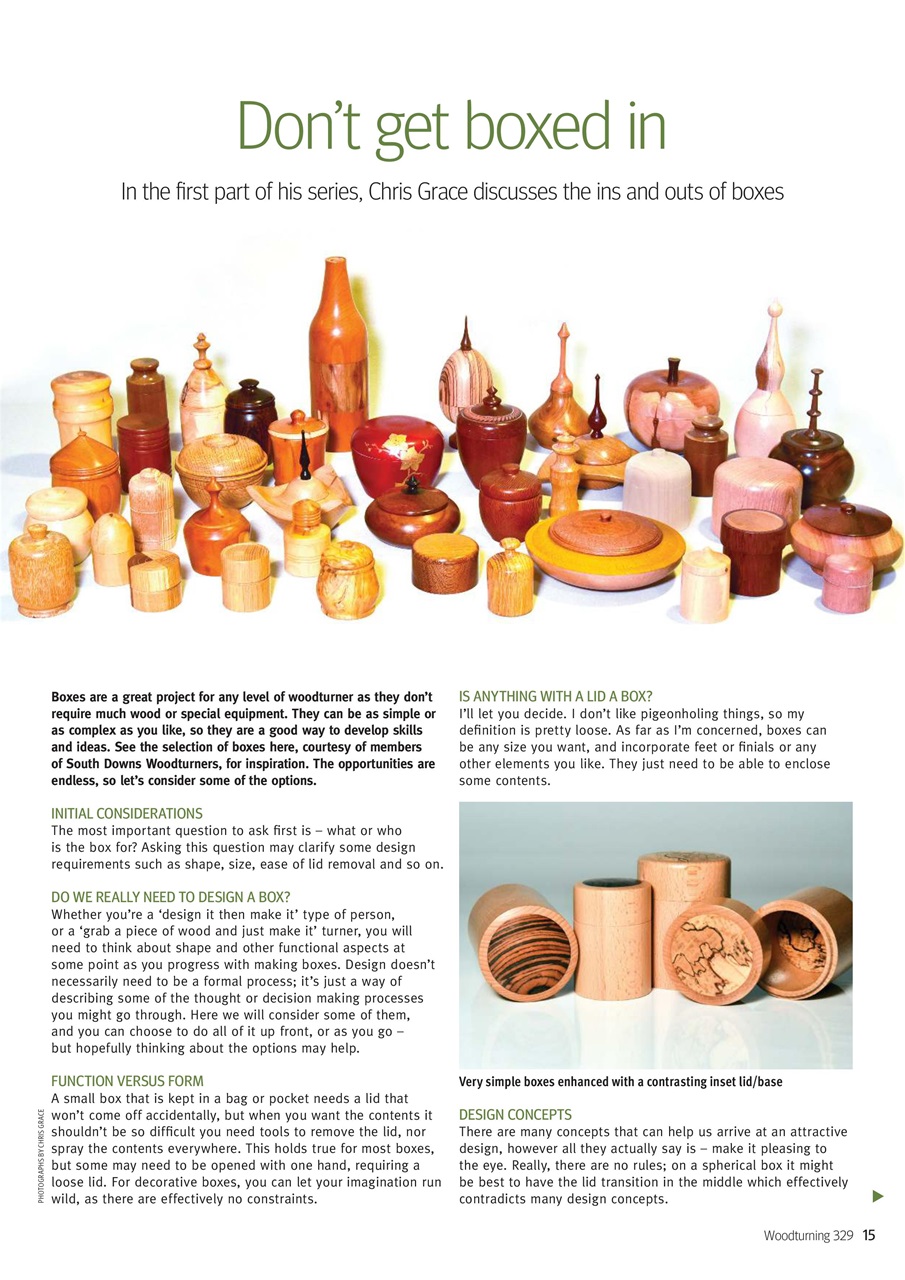 Woodturning Preview Pages