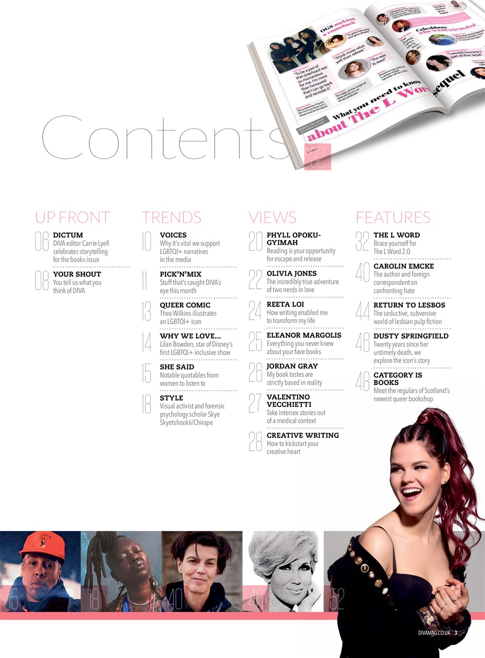 DIVA Magazine Preview Pages