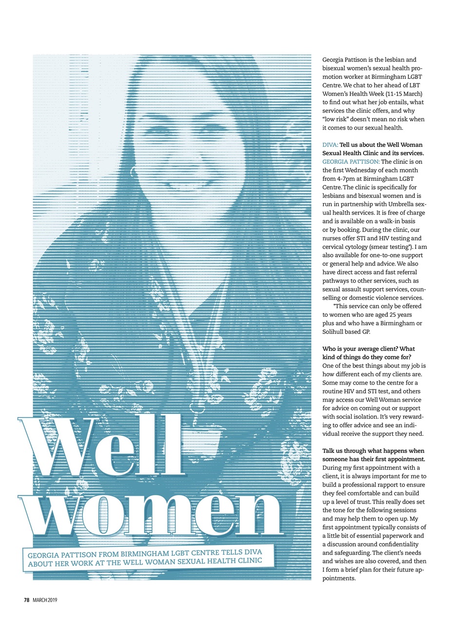 DIVA Magazine Preview Pages