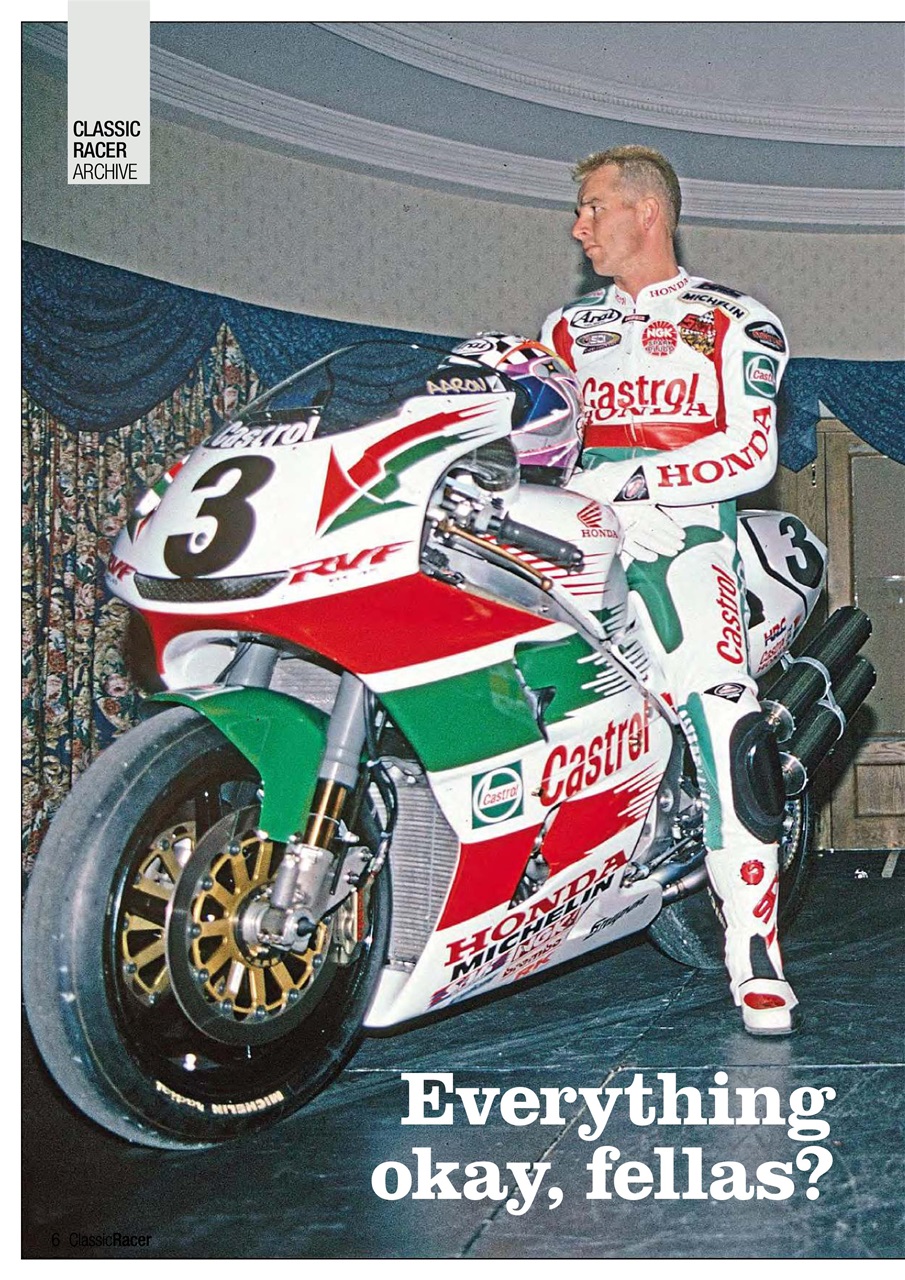 Classic Racer Preview Pages