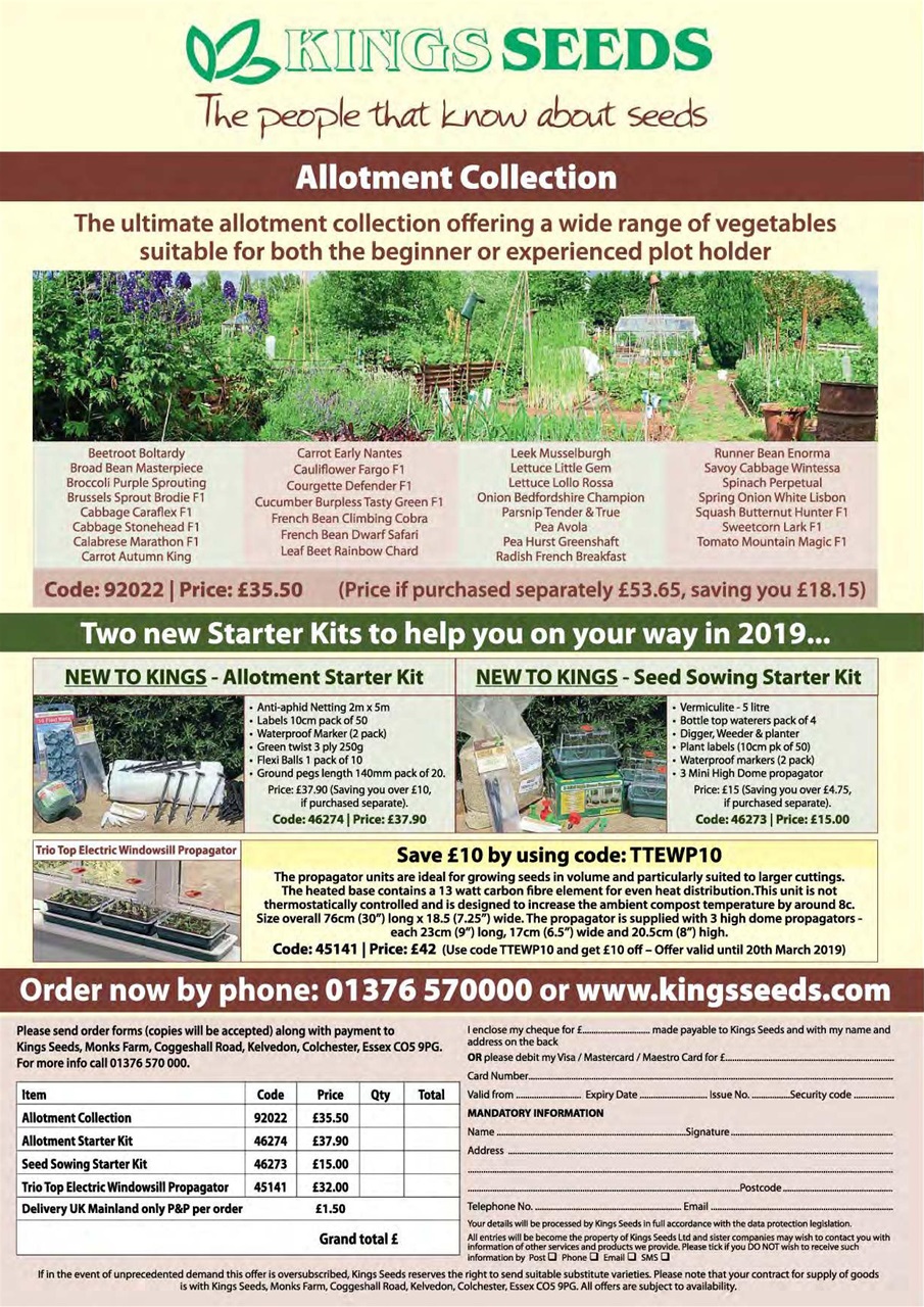 Kitchen Garden Magazine Preview Pages