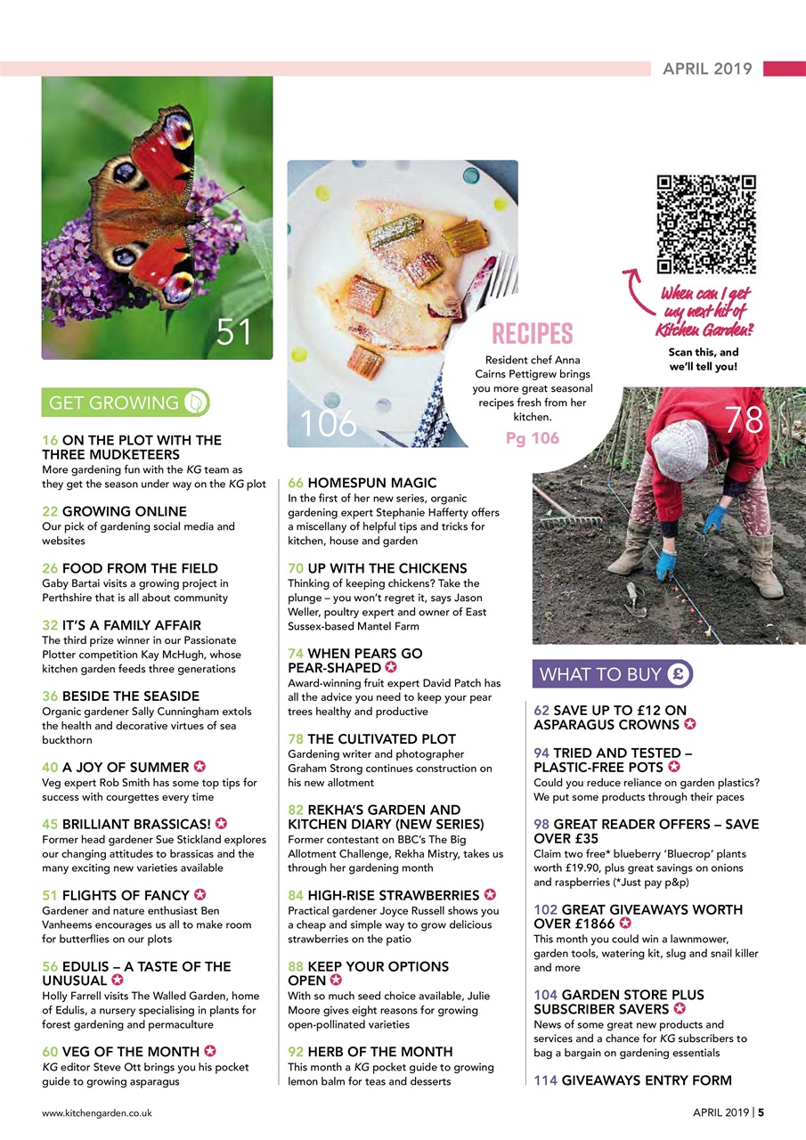Kitchen Garden Magazine Preview Pages