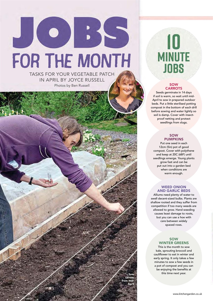 Kitchen Garden Magazine Preview Pages