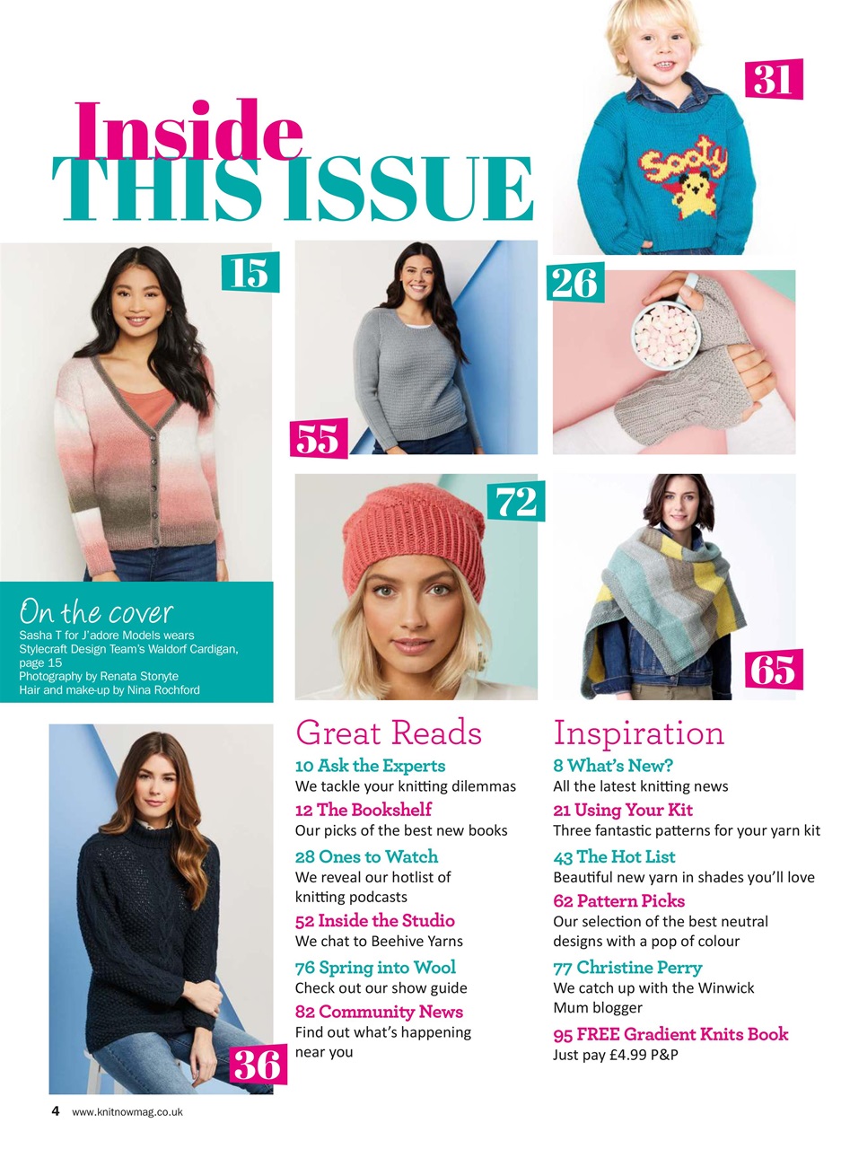 Knit Now Preview Pages