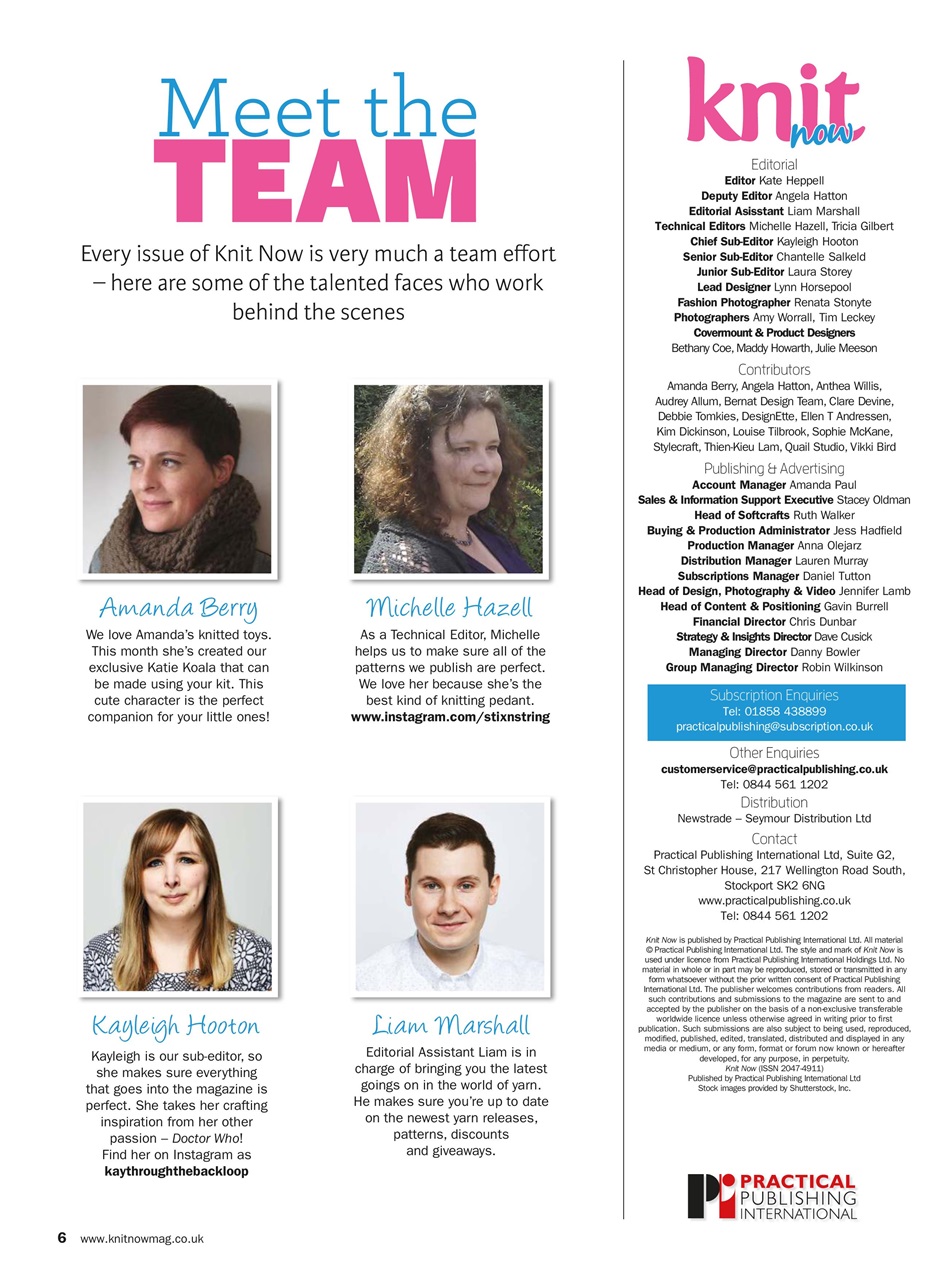 Knit Now Preview Pages