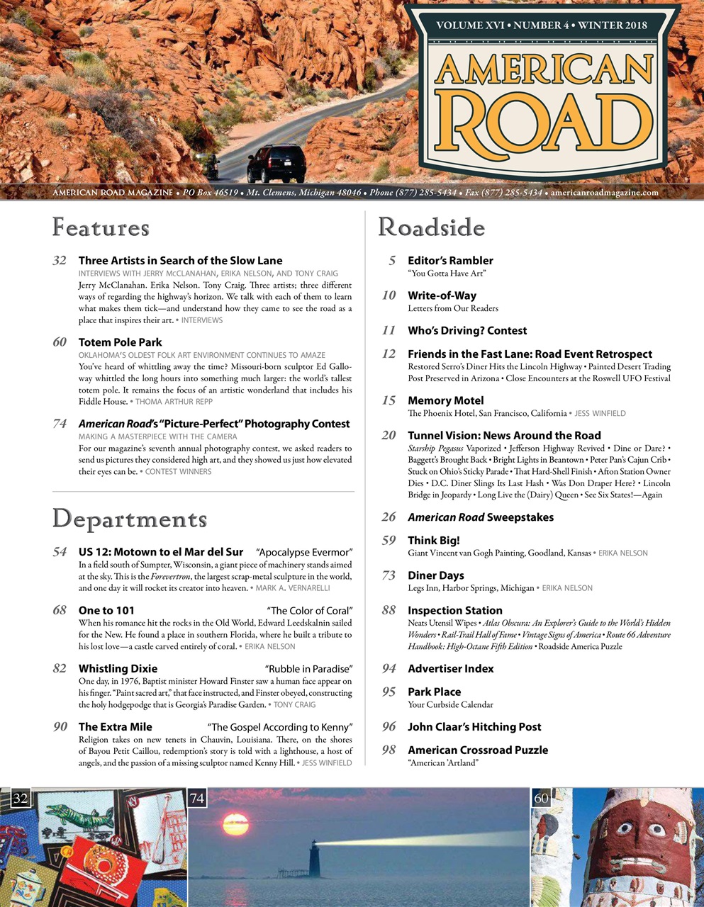 American Road Preview Pages