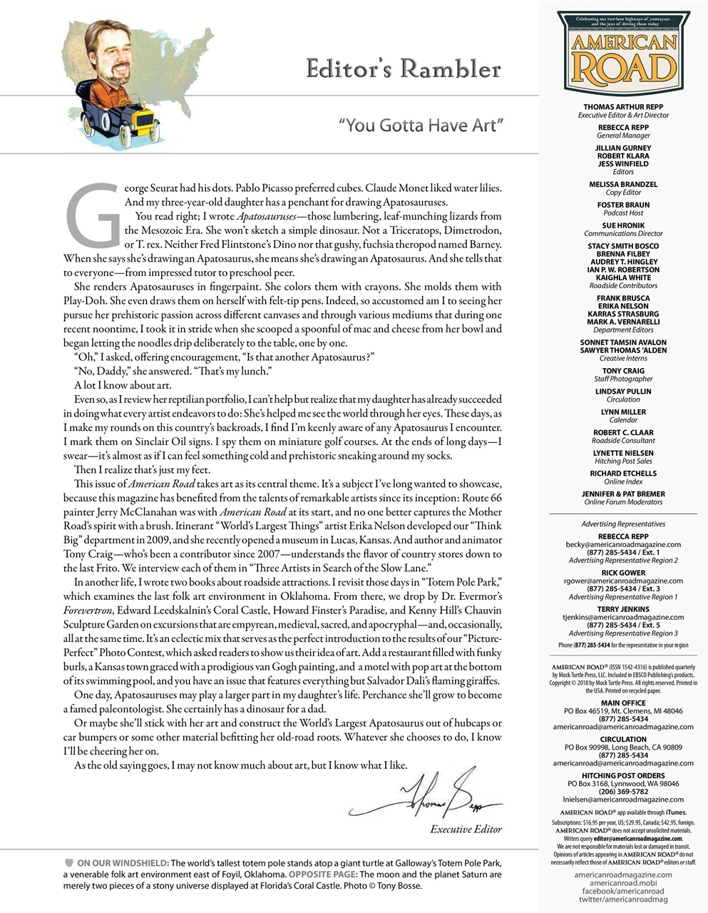 American Road Preview Pages