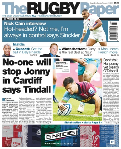 The Rugby Paper issue 17th February 2019
