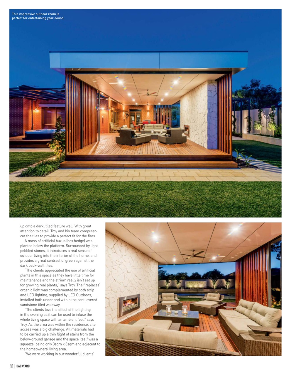 Backyard & Outdoor Living Preview Pages