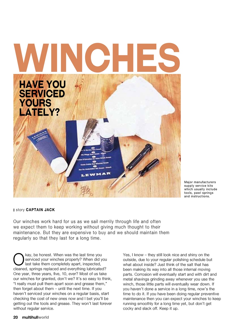 Multihull World Preview Pages