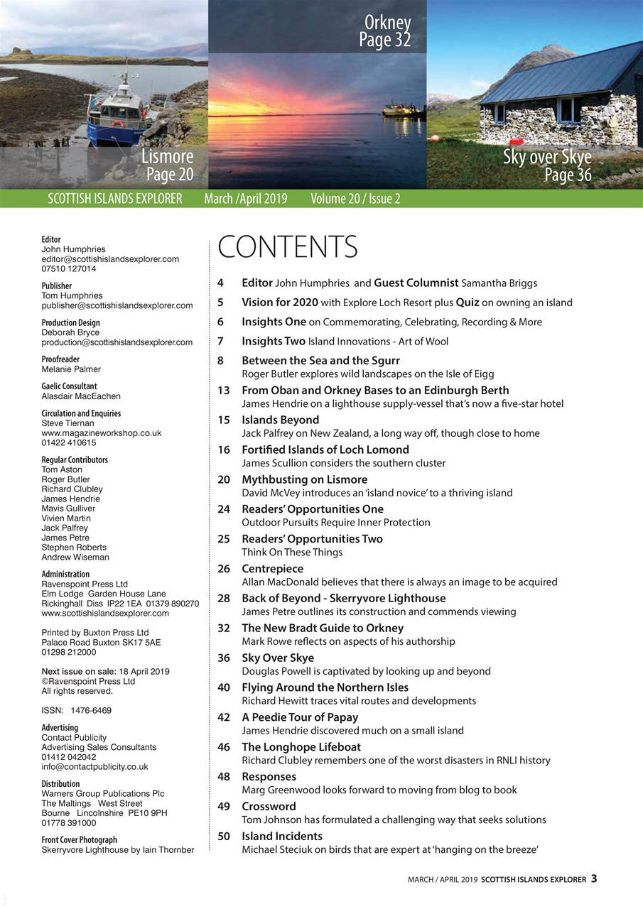 Scottish Islands Explorer Preview Pages