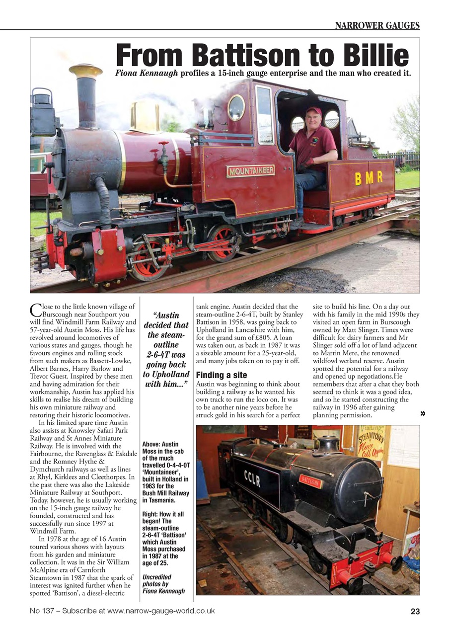 Narrow Gauge World Preview Pages