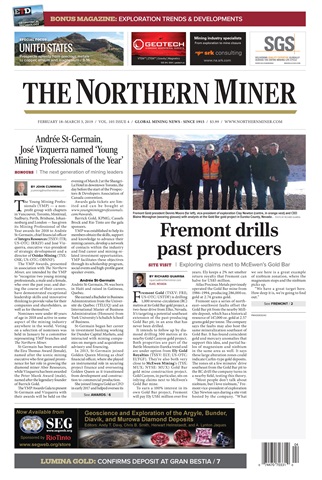 The Northern Miner issue Vol. 105 No. 4