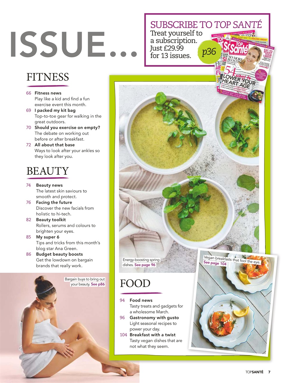 Top Sante Preview Pages