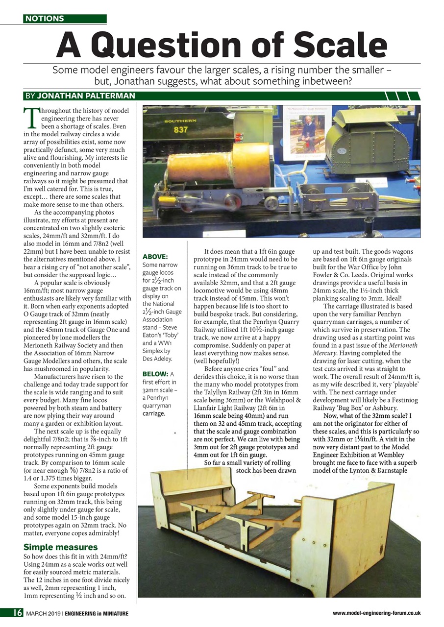 Engineering in Miniature Preview Pages