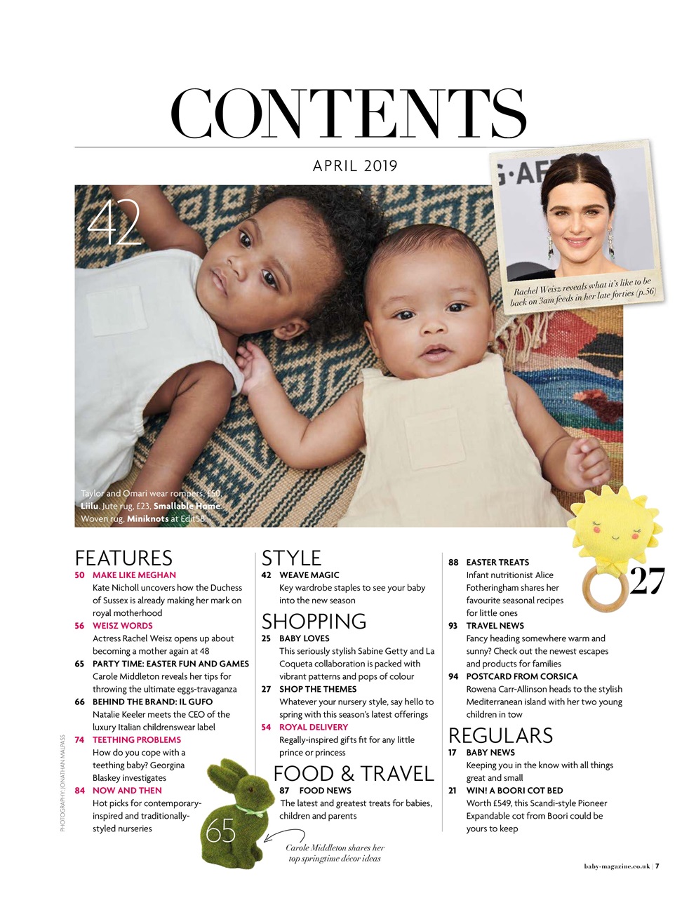 Baby Magazine Preview Pages