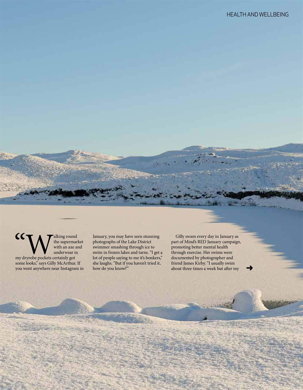 Outdoor Swimmer Preview Pages