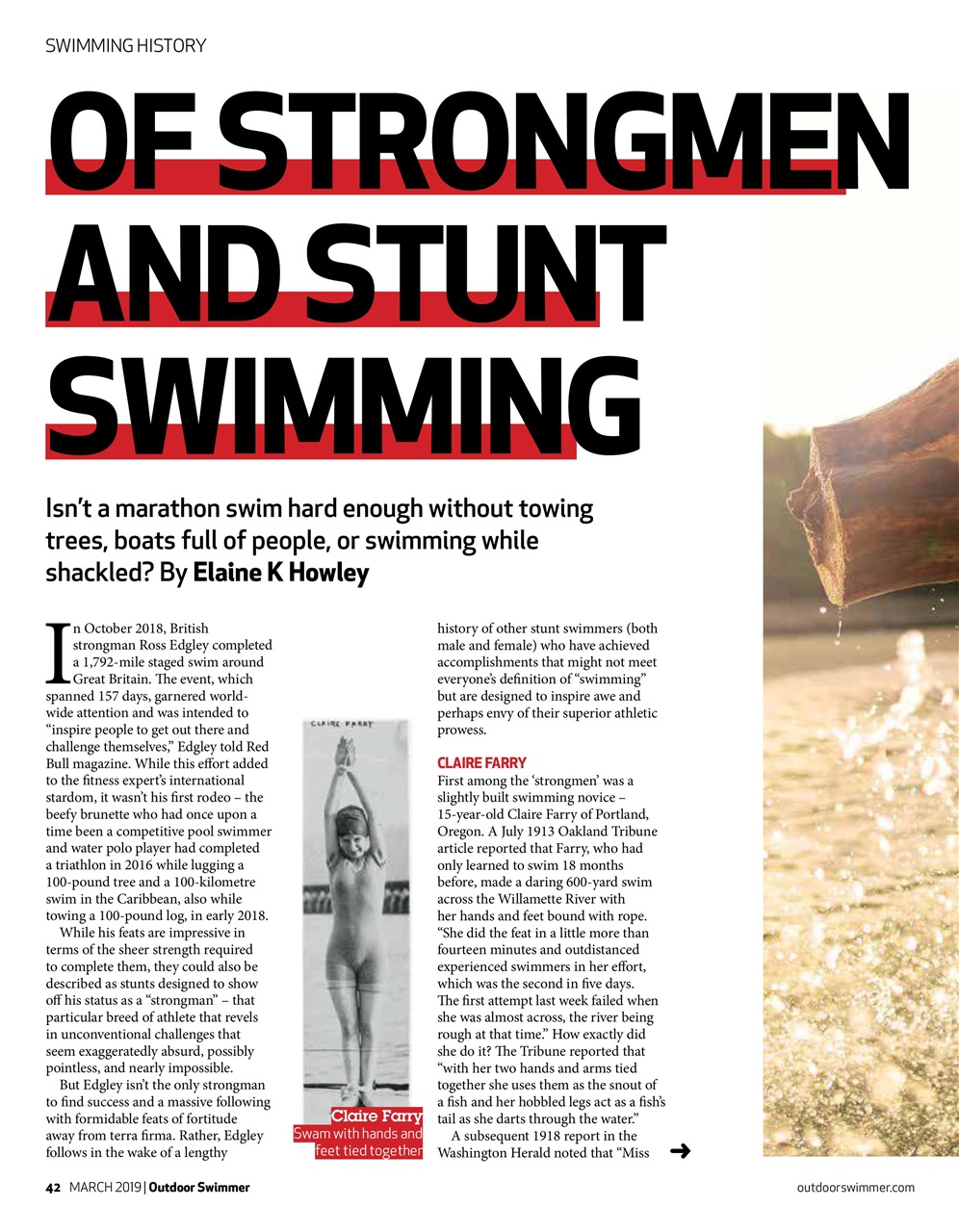 Outdoor Swimmer Preview Pages