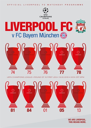 Liverpool FC Programmes issue 