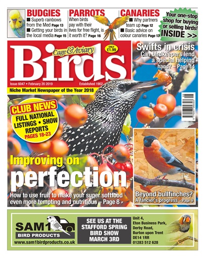 Cage & Aviary Birds issue 
