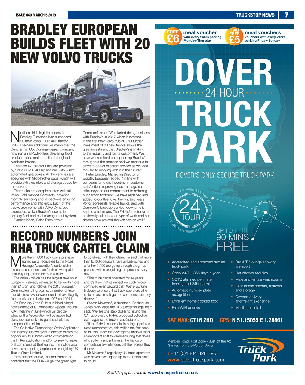 Truckstop News Preview Pages