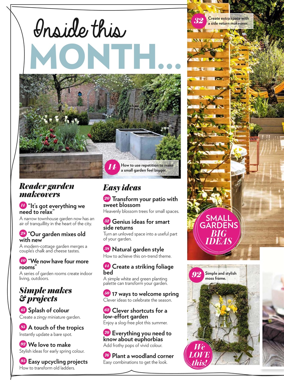Modern Gardens Preview Pages