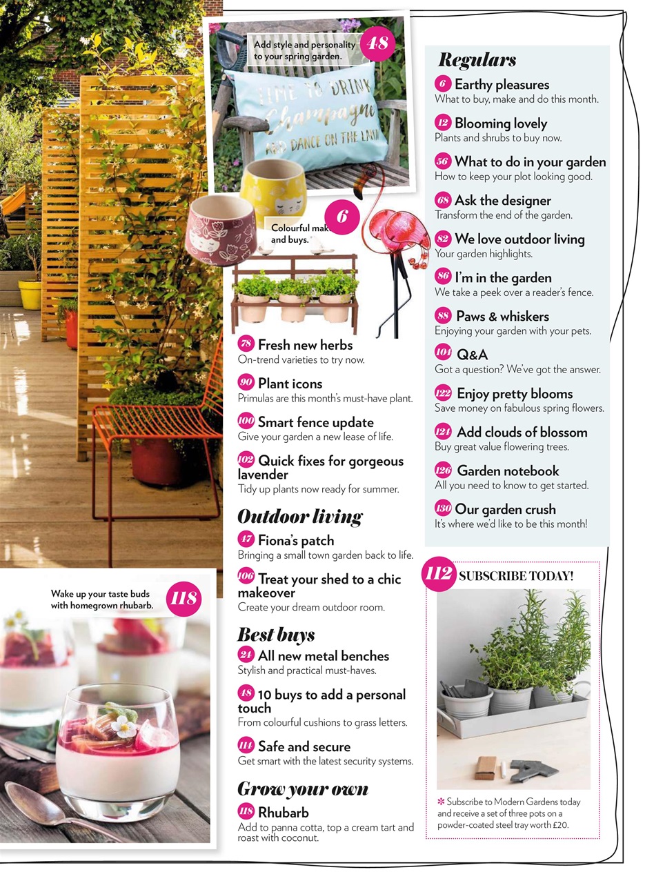 Modern Gardens Preview Pages