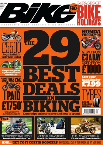 Bike issue April 2019