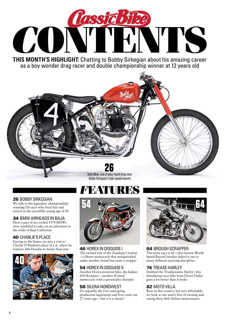 Classic Bike Preview Pages