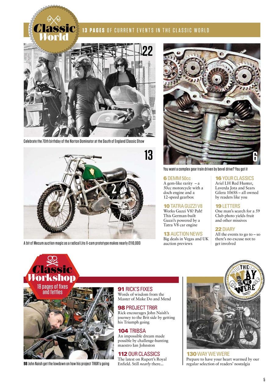 Classic Bike Preview Pages