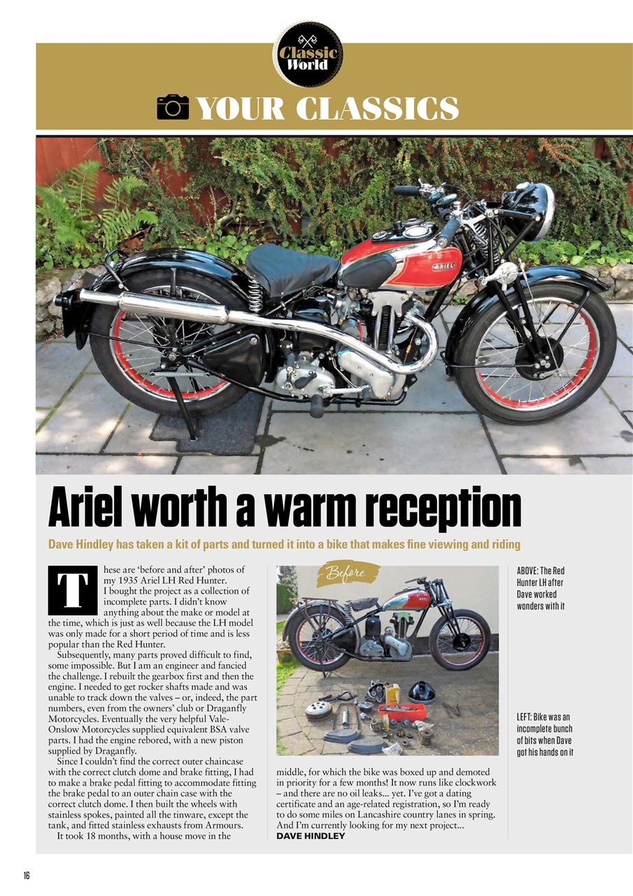 Classic Bike Preview Pages
