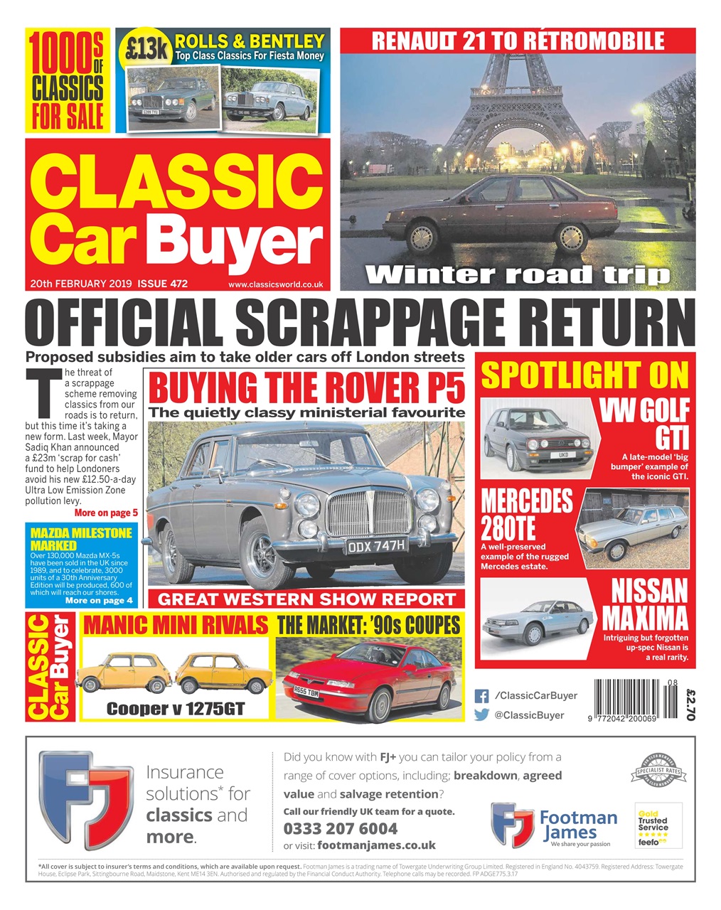 Classic Car Buyer Preview Pages