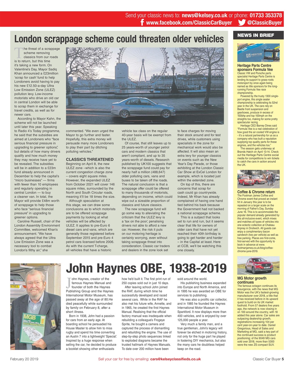 Classic Car Buyer Preview Pages