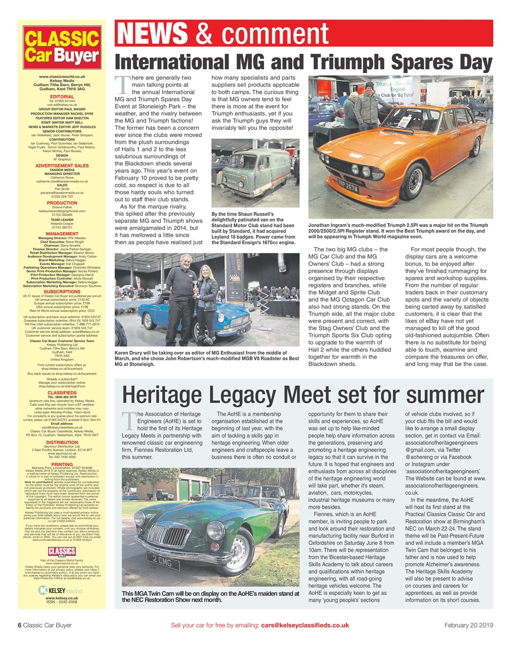 Classic Car Buyer Preview Pages