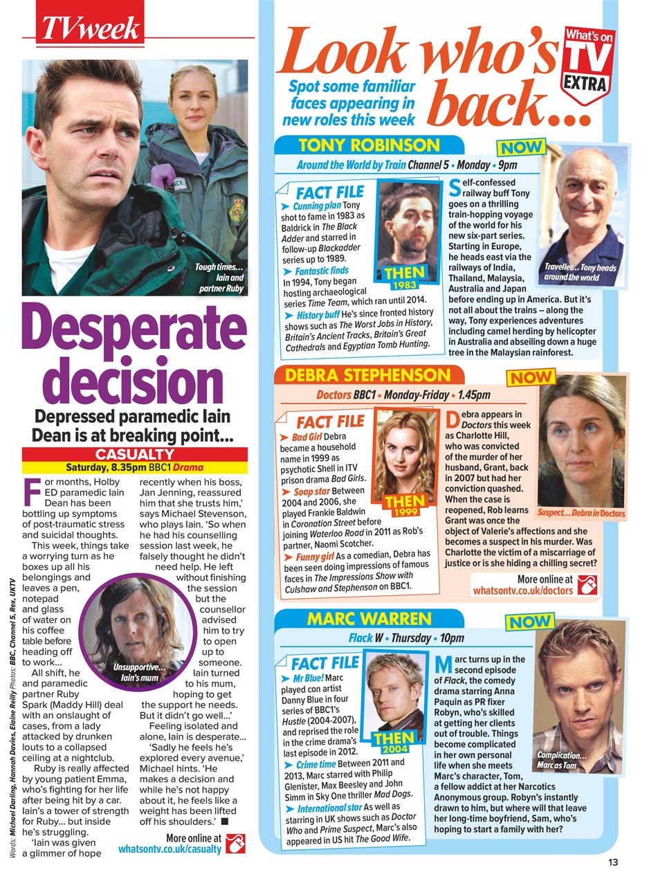 What's on TV Preview Pages