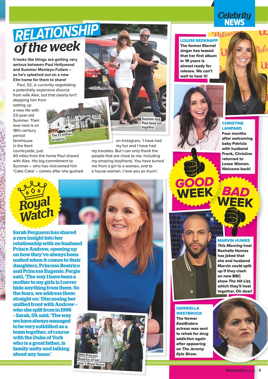 Woman's Own Preview Pages