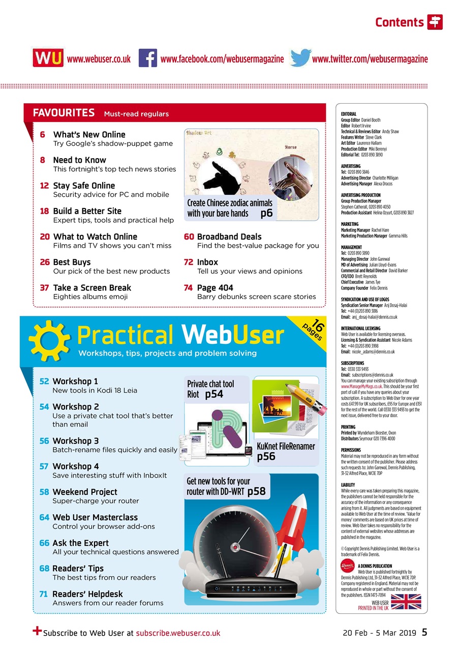 Webuser Preview Pages