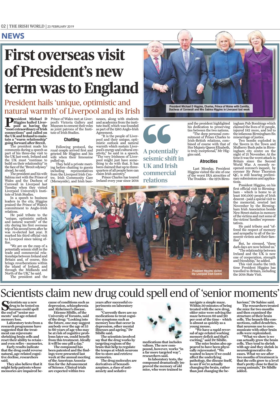 Irish World Preview Pages