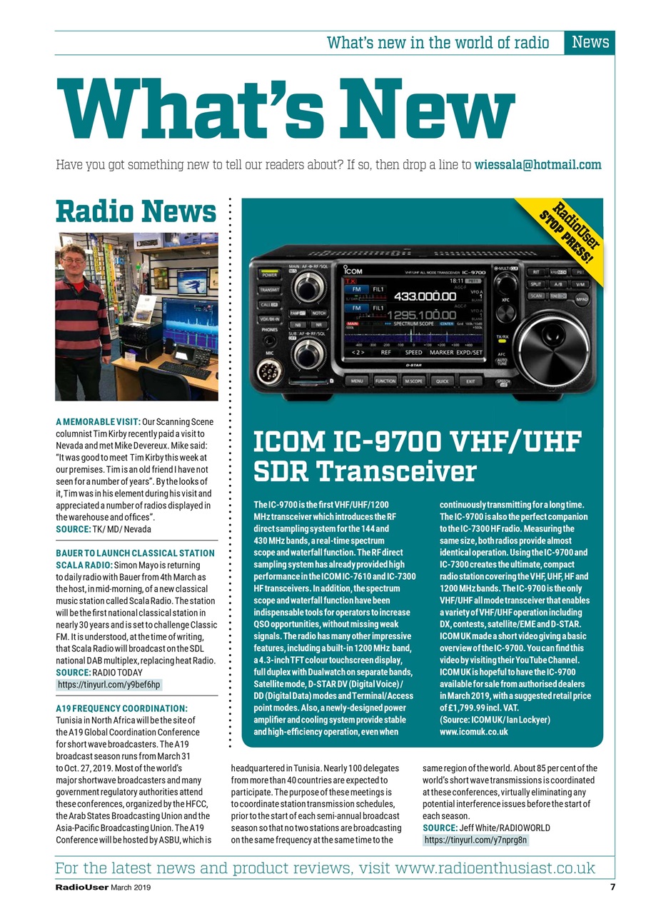 Radio User Preview Pages