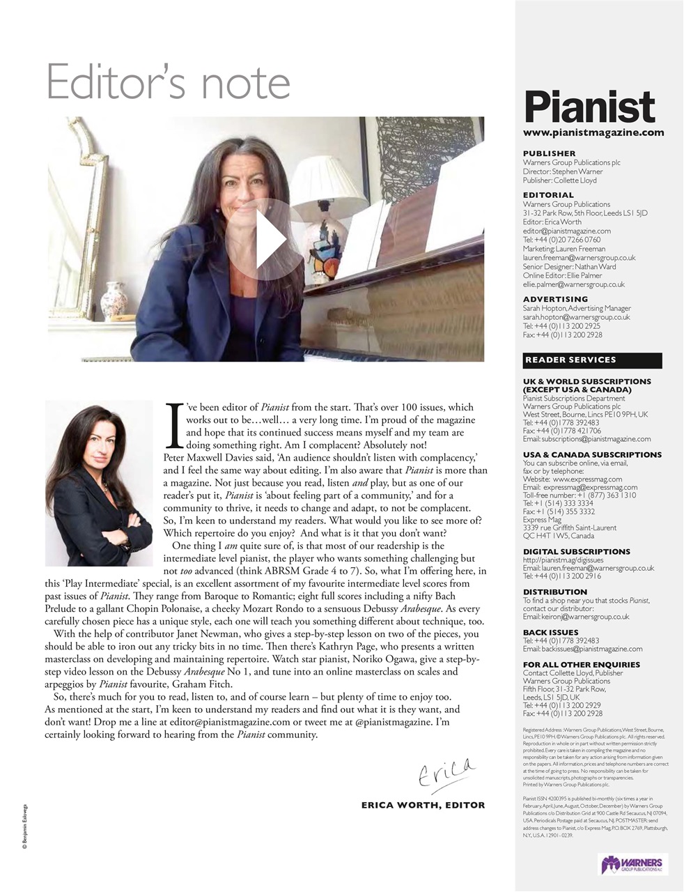 Pianist Preview Pages