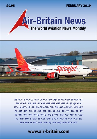 Air Britain News issue Feb 2019