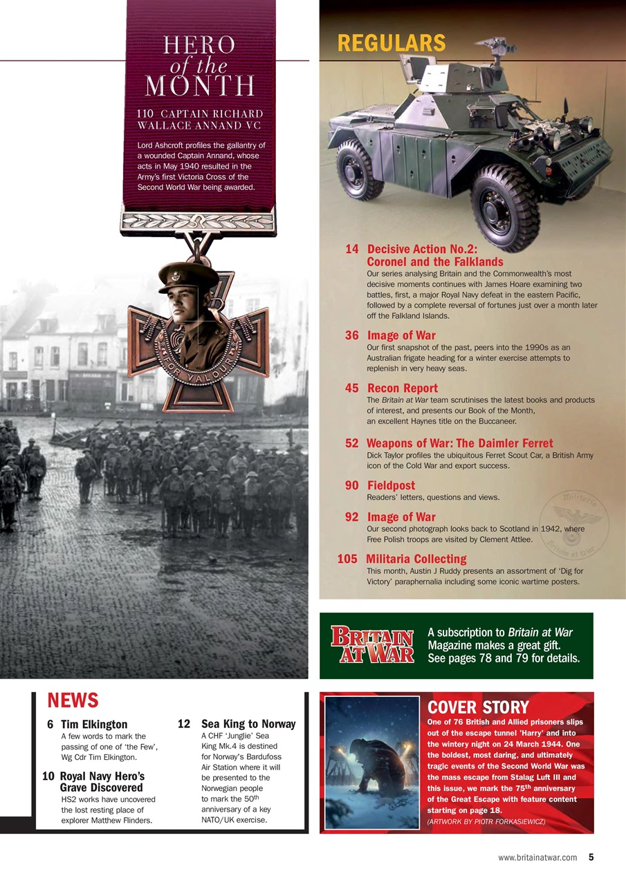 Britain at War Magazine Preview Pages