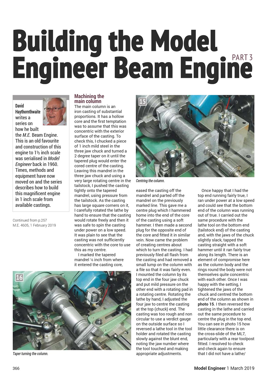 Model Engineer Preview Pages